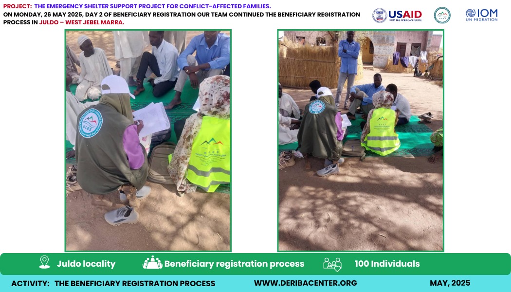 Read more about the article Day 2 of Beneficiary Registration – Juldo | Monday, 26 May 2025