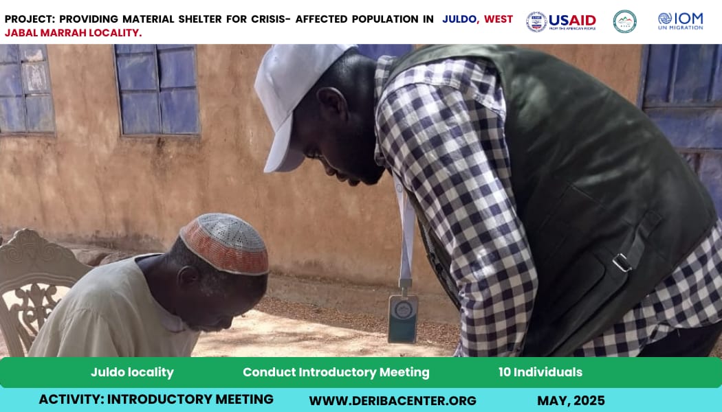 Read more about the article The Second Introductory Meeting – Emergency Shelter Project | Juldo, Golo Locality, Central Darfur