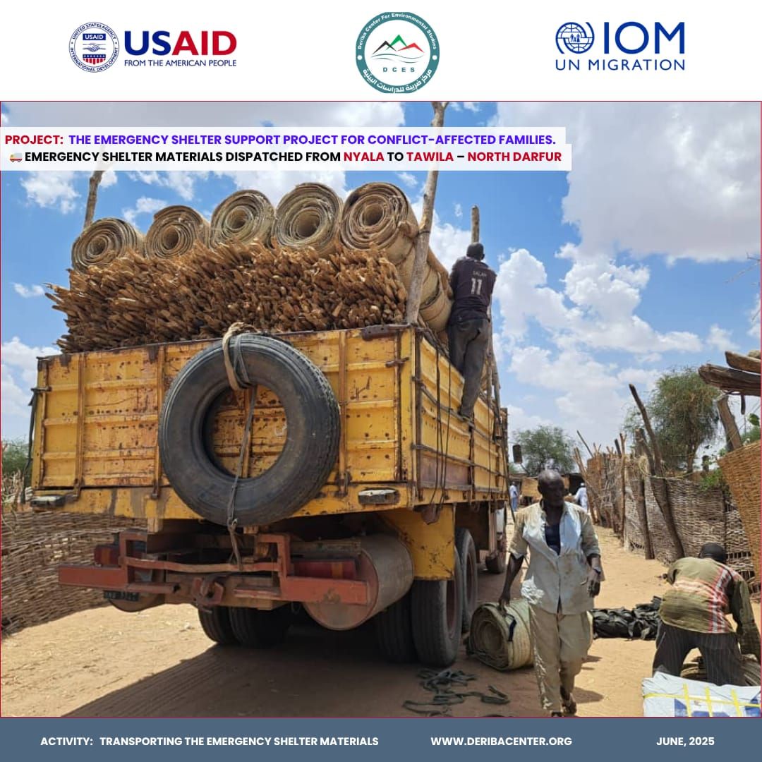 Read more about the article Emergency Shelter Materials Dispatched from Nyala to Tawila – North Darfur
