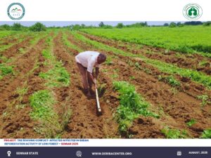Read more about the article Reforestation Activity – Lowny Forest, Sennar State | Monday, 25 August 2025